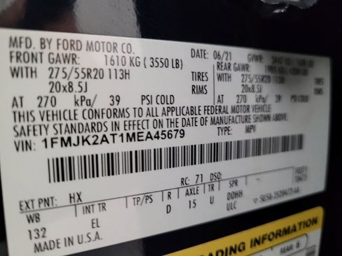 Used 2021 Ford Expedition Max Limited AWD/4WD image 33
