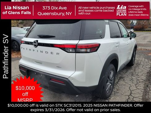 New 2025 Nissan Pathfinder SV w/ Cargo Package image 3
