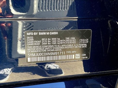 Used 2022 BMW X5 M w/ Competition Package 2 AWD/4WD image 35