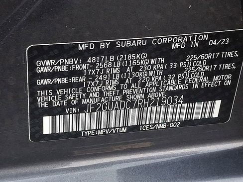 Used 2024 Subaru Crosstrek 2.0i Premium image 26