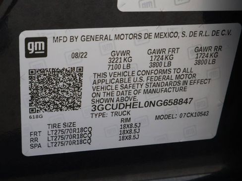 Used 2022 Chevrolet Silverado 1500 ZR2 w/ Technology Package image 24