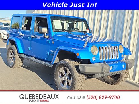 Used 2016 Jeep Wrangler Unlimited Sahara w/ Connectivity Group AWD/4WD image 1