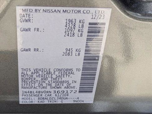 Certified 2024 Nissan Altima 2.5 S FWD image 23