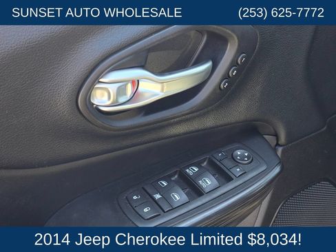 Used 2014 Jeep Cherokee Limited w/ Technology Group AWD/4WD image 27