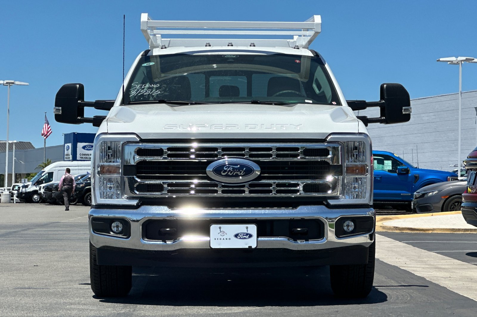 New 2026 Ford F350 XL w/ XL Chrome Package RWD image 8