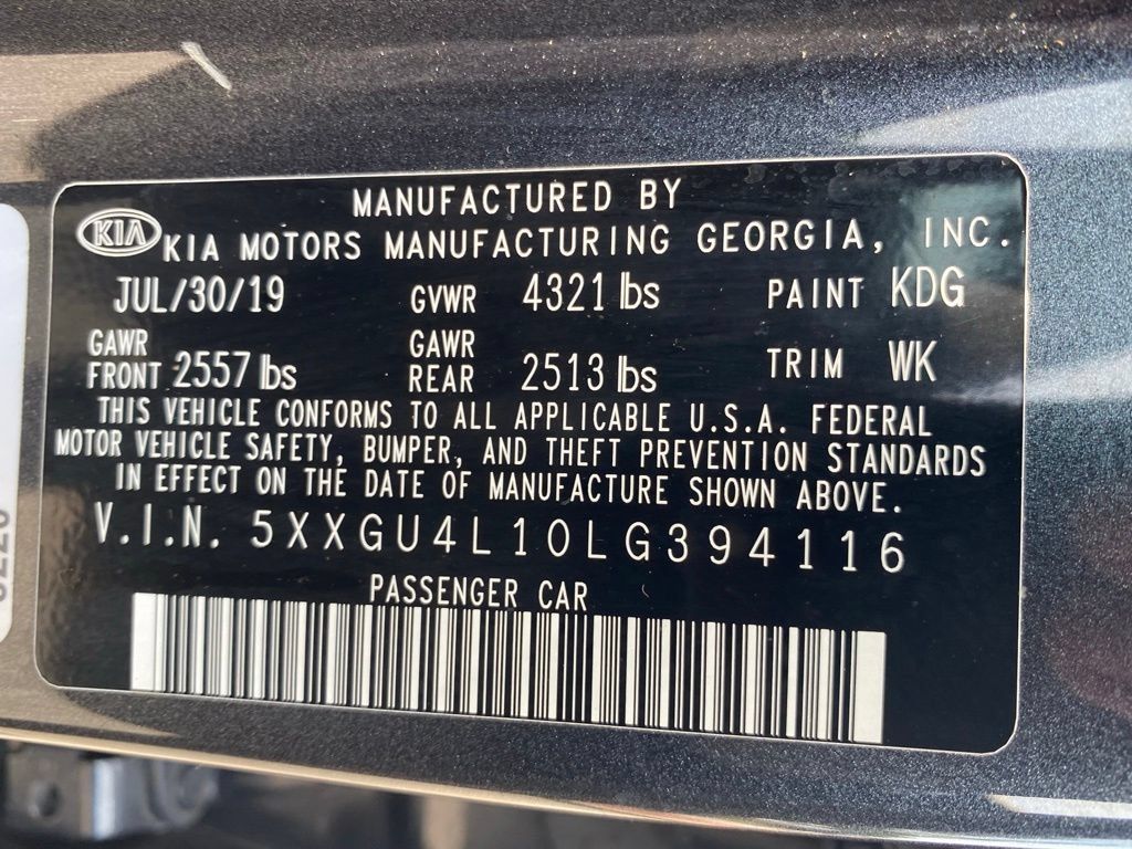 Used 2020 Kia Optima EX FWD image 22