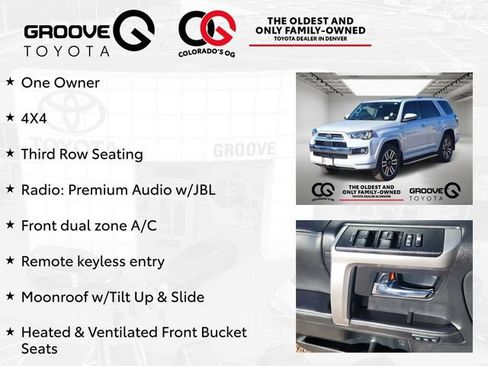 Used 2024 Toyota 4Runner Limited AWD/4WD image 4