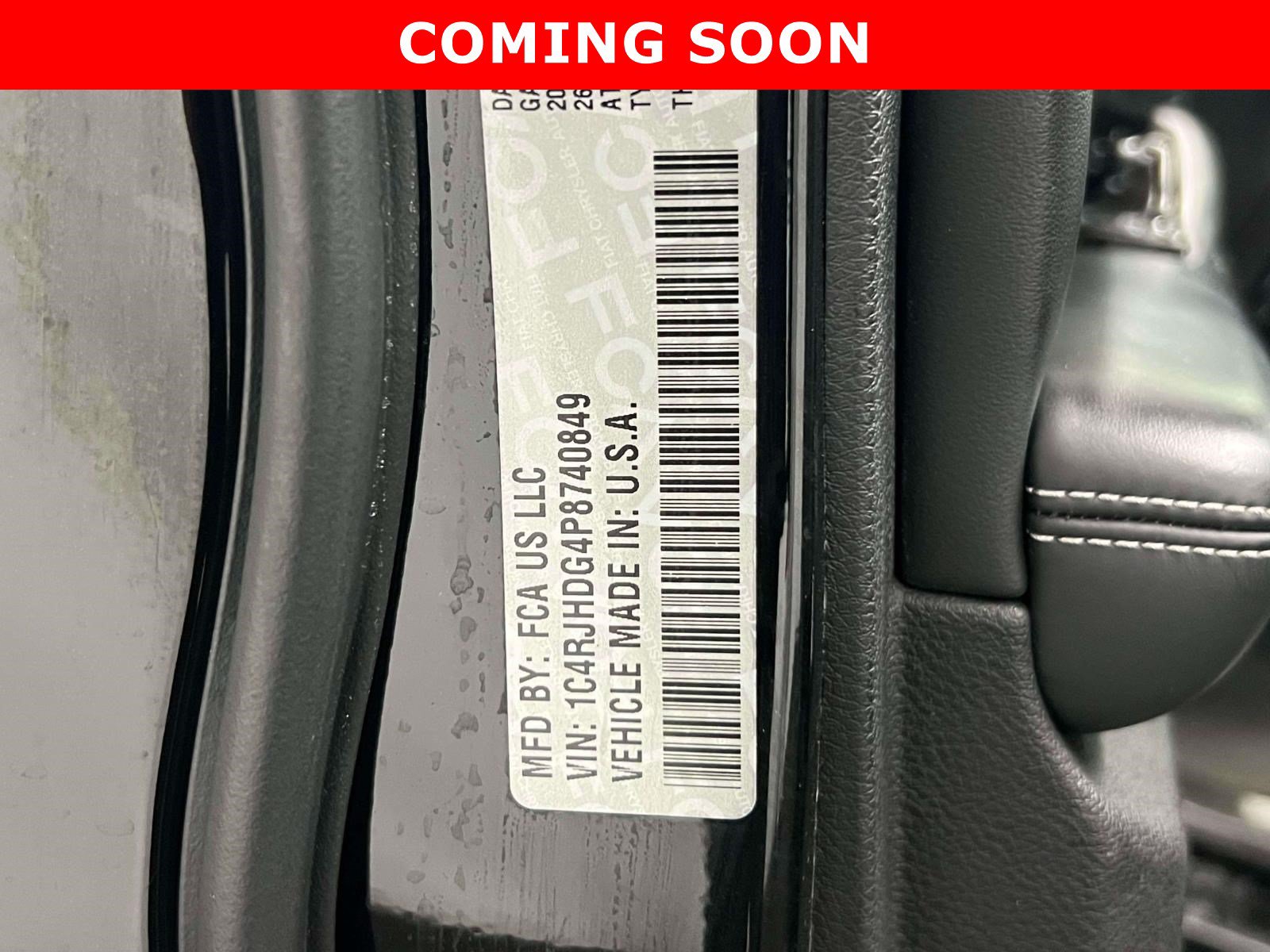 Certified 2023 Jeep Grand Cherokee Overland AWD/4WD image 34