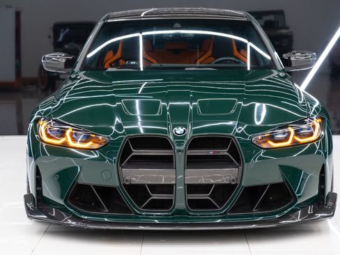 Used 2024 BMW M3 w/ M Carbon Exterior Package RWD image 2