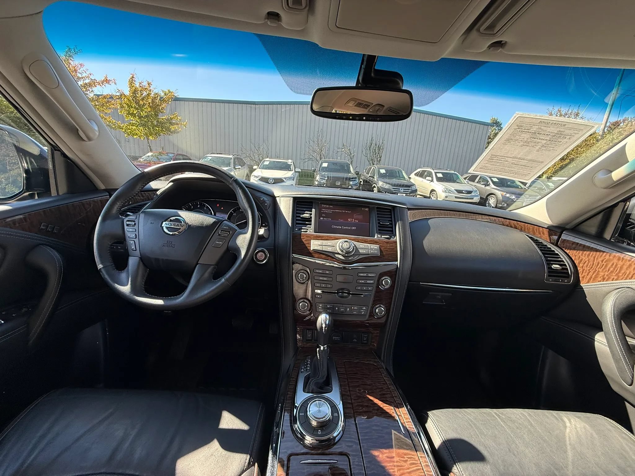 Used 2017 Nissan Armada SL w/ Interior Lighting Package AWD/4WD image 17