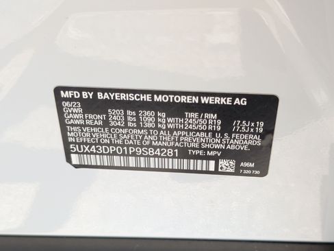 Certified 2023 BMW X3 sDrive30i w/ Premium Package RWD image 39