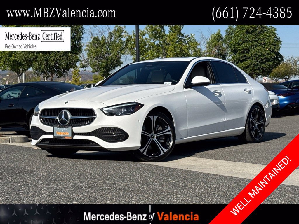 Certified 2024 Mercedes-Benz C 300 Sedan image 1