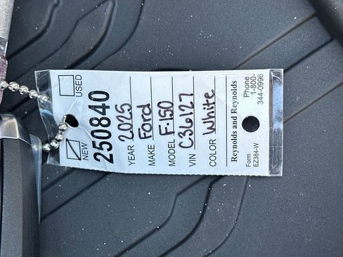 New 2025 Ford F150 Platinum w/ Equipment Group 702A High image 15