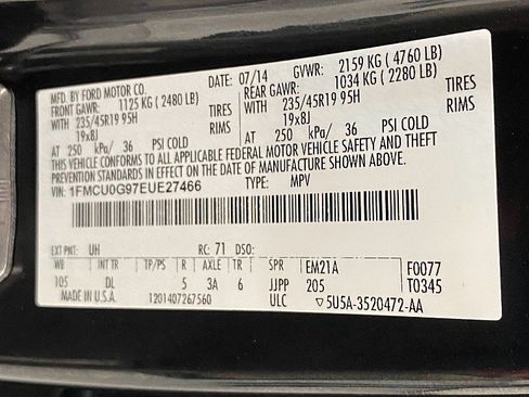 Used 2014 Ford Escape SE w/ SE Chrome Package image 27