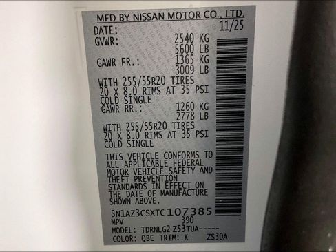 New 2026 Nissan Murano SL image 27