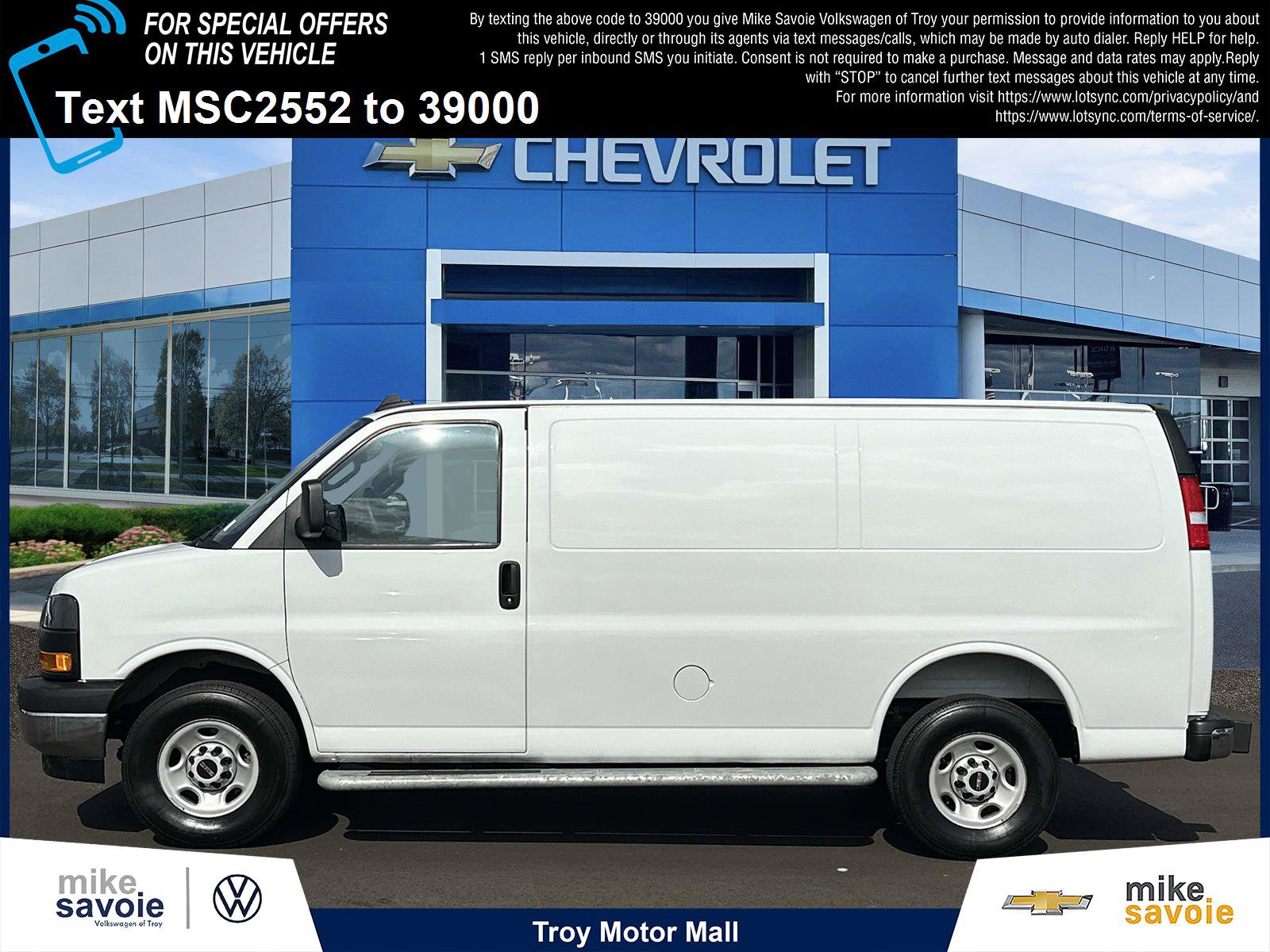 Certified 2025 GMC Savana 2500 w/ Driver Convenience Package RWD image 2
