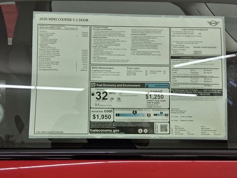 New 2026 MINI Cooper S FWD image 32