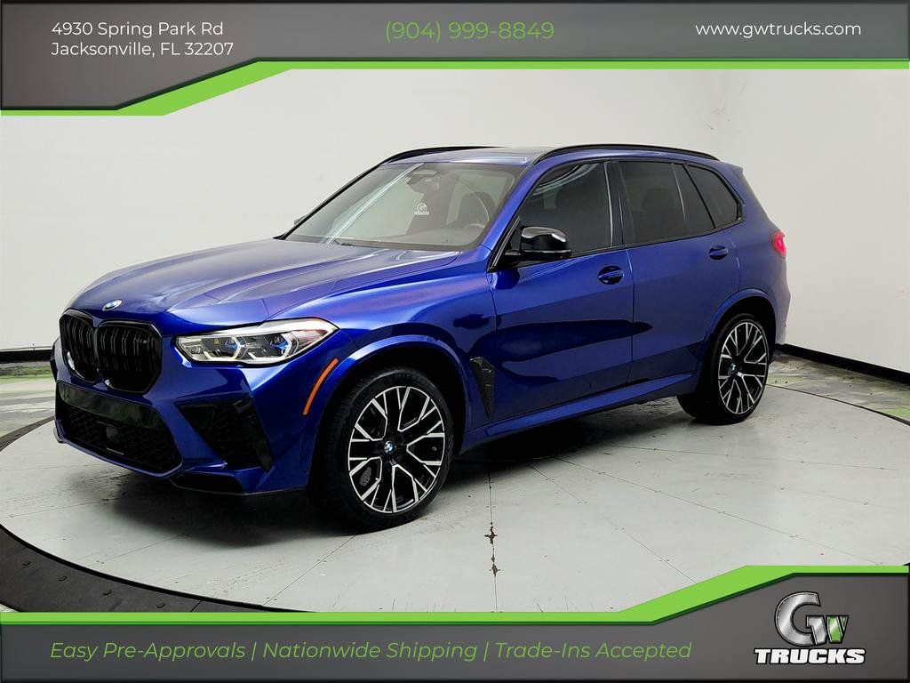 Used 2020 BMW X5 M Competition w/ Executive Package AWD/4WD image 1