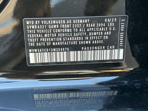 New 2025 Volkswagen GTI SE image 25