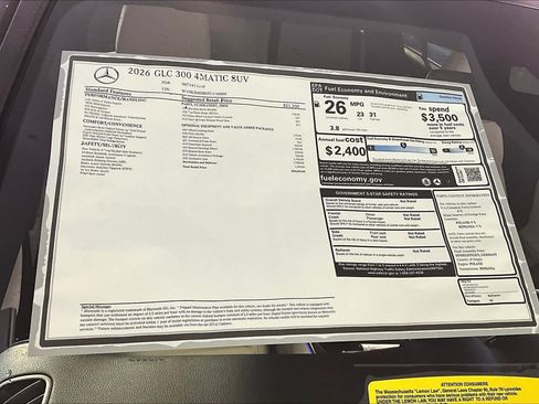 New 2026 Mercedes-Benz GLC 300 4MATIC image 18