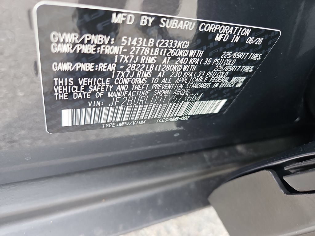 New 2026 Subaru Outback Wilderness AWD/4WD image 24