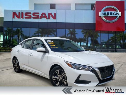 Certified 2023 Nissan Sentra SV FWD image 1