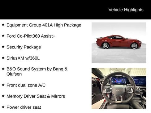 Used 2024 Ford Mustang GT Premium RWD image 16