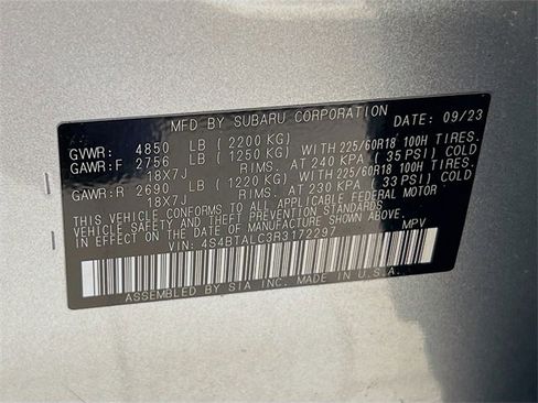 Certified 2024 Subaru Outback Onyx Edition image 35