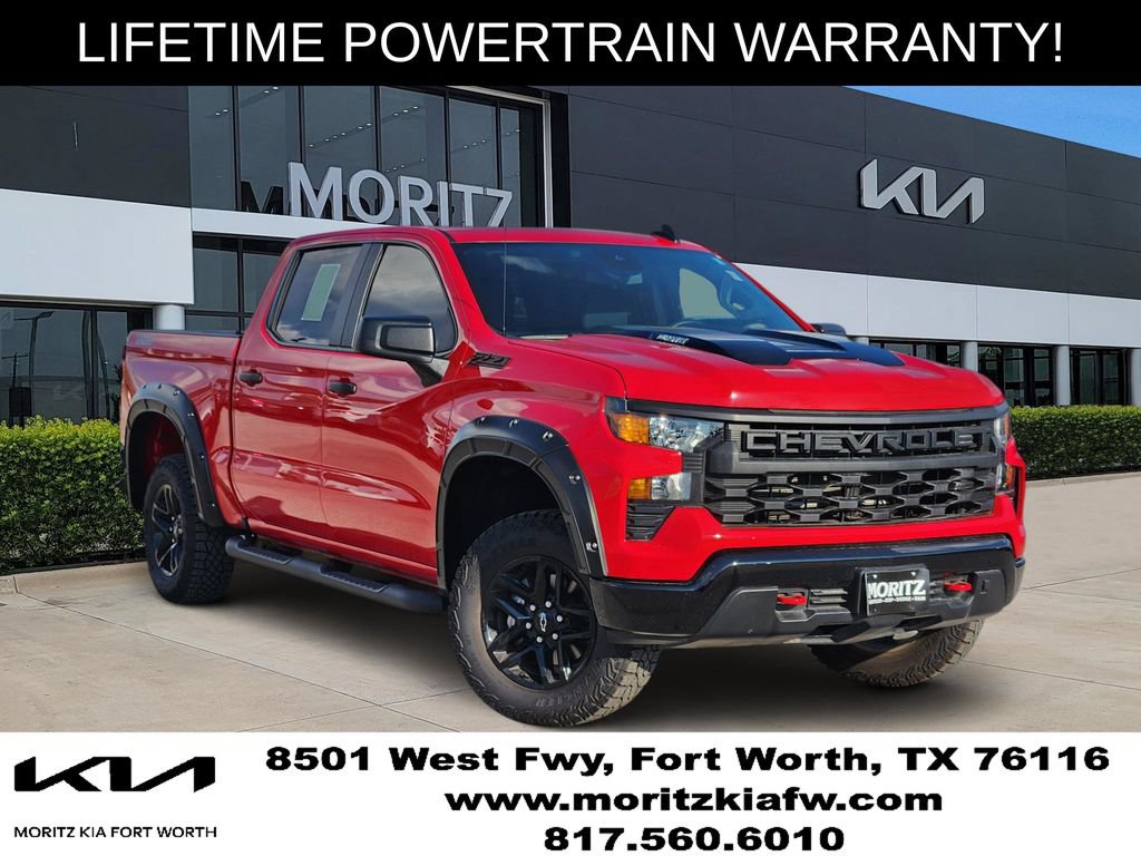 Used 2025 Chevrolet Silverado 1500 Custom Trail Boss AWD/4WD image 1