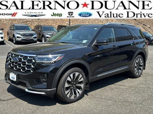Certified 2025 Ford Explorer Platinum w/ LUX Leather Package AWD/4WD image 1
