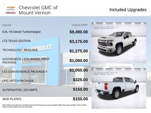 Used 2024 Chevrolet Silverado 3500 LTZ w/ LTZ Texas Edition AWD/4WD image 6