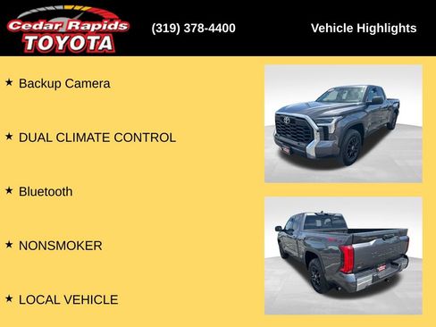 Used 2024 Toyota Tundra SR5 w/ TRD Off-Road Package AWD/4WD image 15
