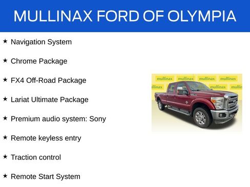 Used 2013 Ford F350 Lariat w/ Lariat Ultimate Pkg image 17
