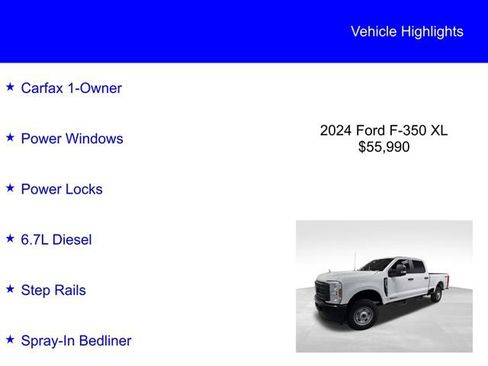 Certified 2024 Ford F350 XL image 2