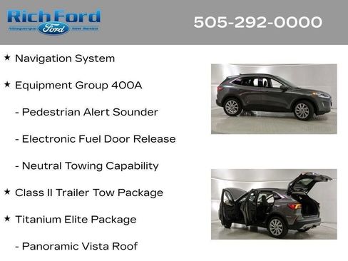 Used 2021 Ford Escape Titanium w/ Titanium Elite Package AWD/4WD image 23