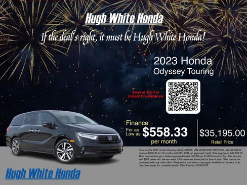 Used 2023 Honda Odyssey Touring image 3