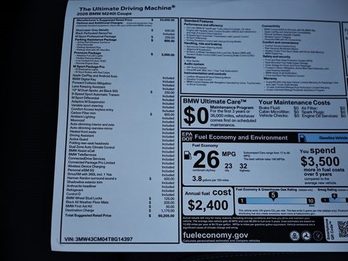 New 2026 BMW M240i Coupe w/ Premium Package image 39