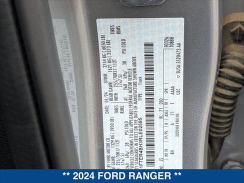 Used 2024 Ford Ranger XL RWD image 24