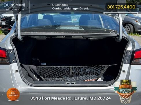 New 2025 Nissan Versa SV w/ Trunk Package image 11