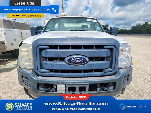 Used 2012 Ford F450 XL w/ Snow Plow Prep Pkg RWD image 7