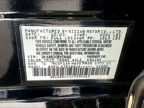 Certified 2024 Nissan Sentra SV image 32