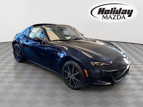 Used 2025 MAZDA MX-5 Miata RF Grand Touring w/ Weather Package RWD image 1