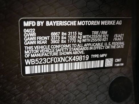 Used 2022 BMW iX xDrive50 w/ Premium Package AWD/4WD image 42