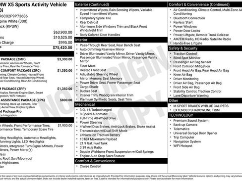 Used 2023 BMW X5 xDrive40i w/ M Sport Package AWD/4WD image 3