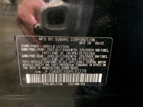 Certified 2022 Subaru Forester Touring image 35