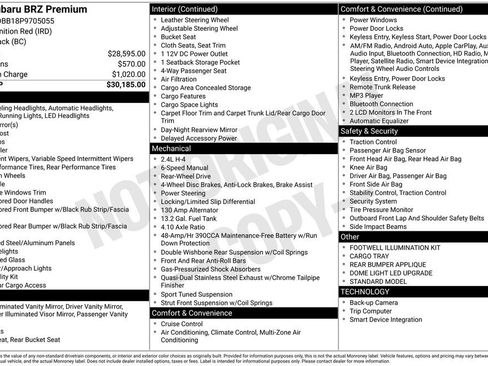 Used 2023 Subaru BRZ Premium image 2