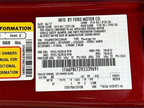 Used 2017 Ford Mustang GT image 30