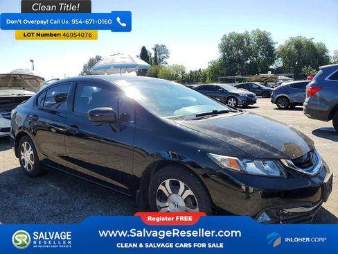 Used 2014 Honda Civic Hybrid Sedan image 5