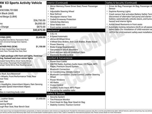 Used 2011 BMW X3 xDrive28i image 2