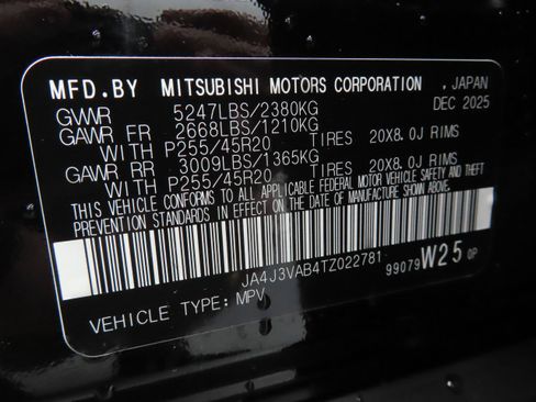 New 2026 Mitsubishi Outlander SE FWD image 27